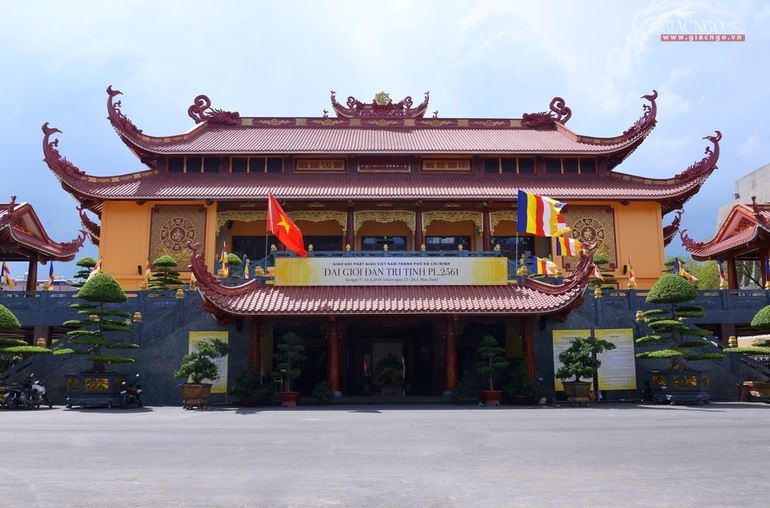 Đại giới trường Việt Nam Quốc Tự - Ảnh: Bảo Toàn